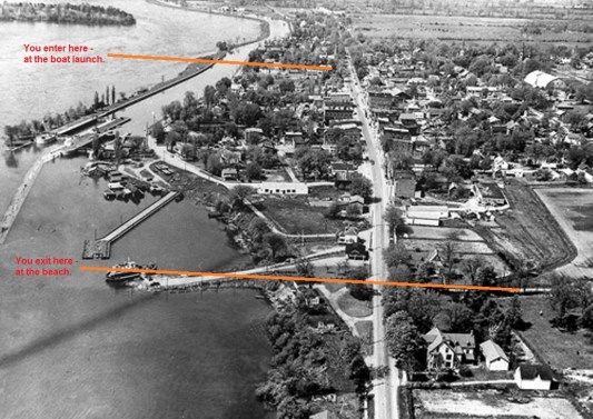 05 SLP old morrisburg showing entry and exit